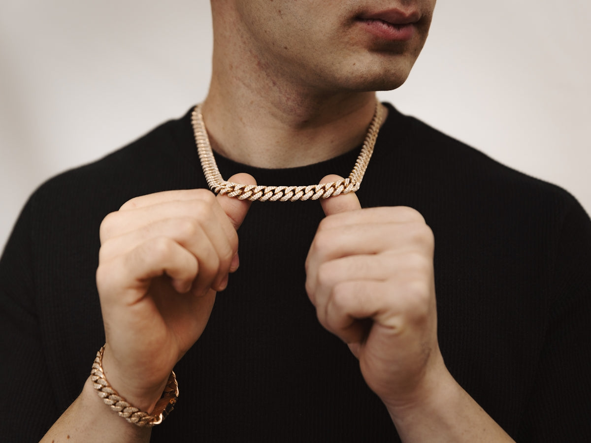 Custom Cross Cuban Link Chain: A Timeless Symbol of Love and Connection