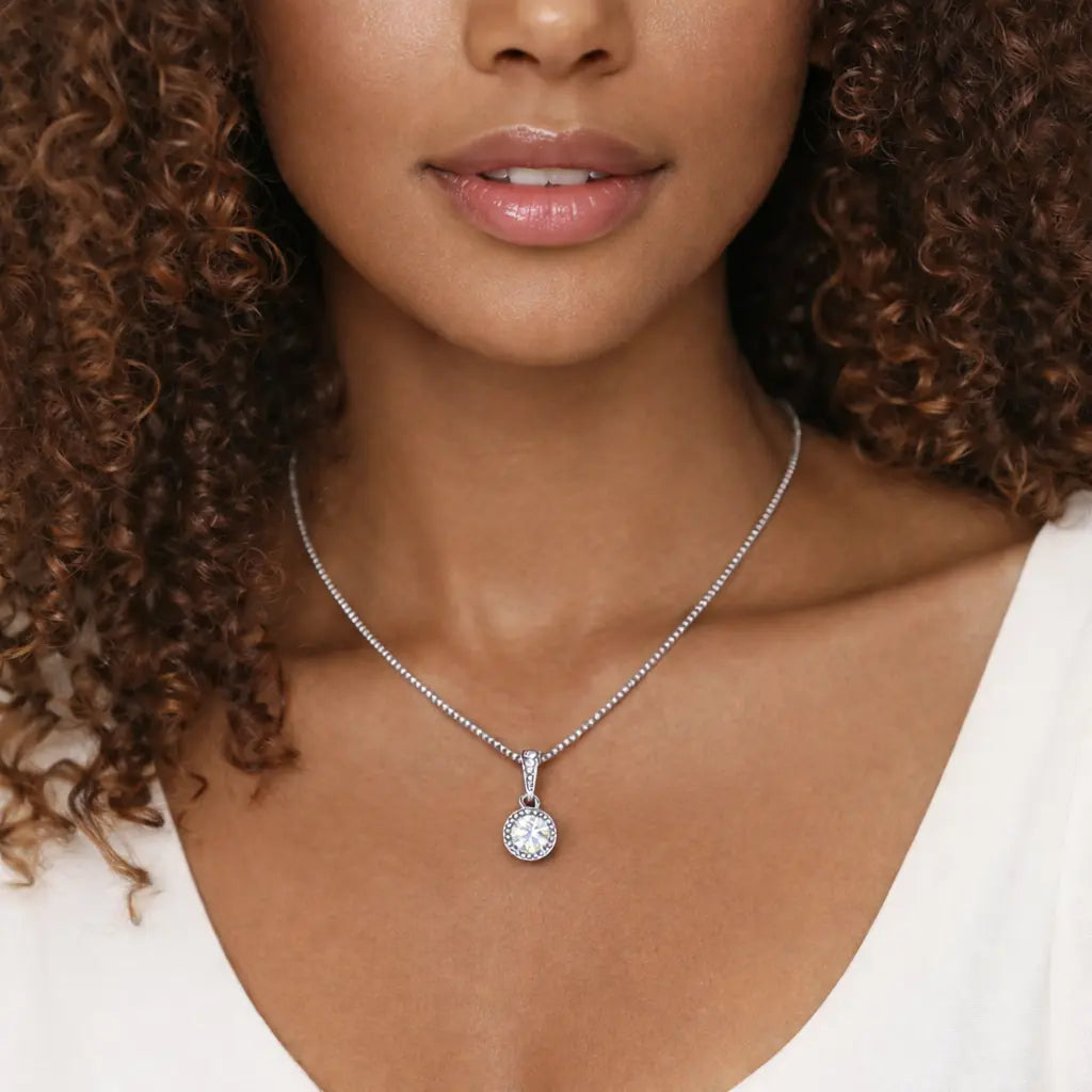 "My Soulmate"- Beautiful Diamond Cut Necklace ShineOn Fulfillment