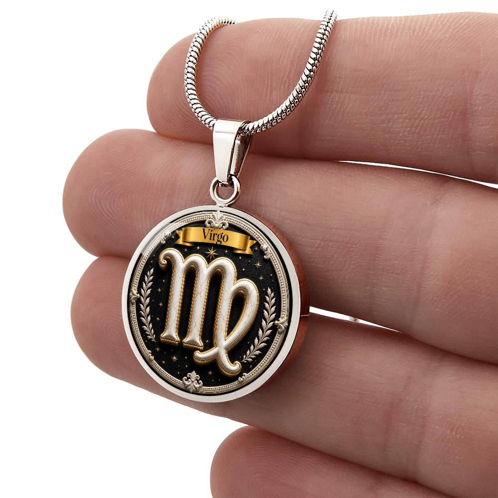 Virgo Zodiac Sign - Custom Craft Necklace