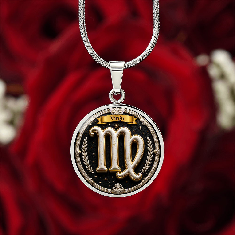 Virgo Zodiac Sign - Custom Craft Necklace