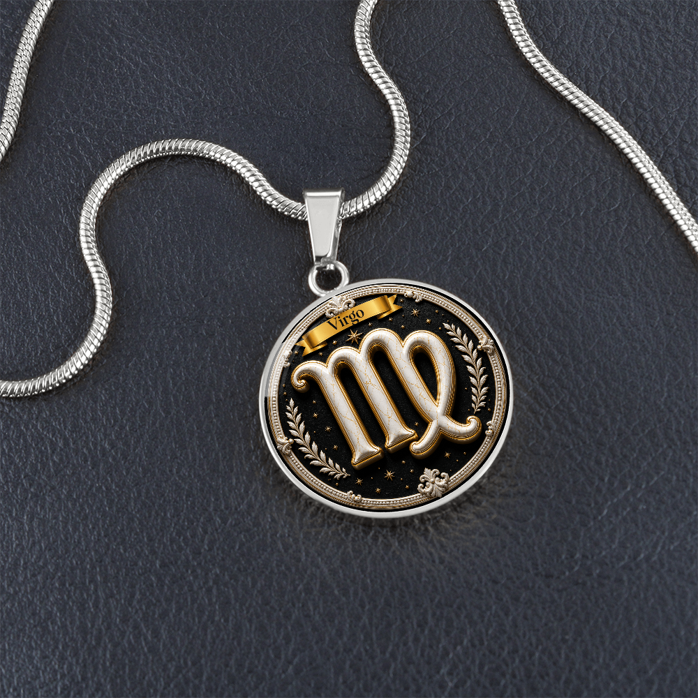 Virgo Zodiac Sign - Custom Craft Necklace