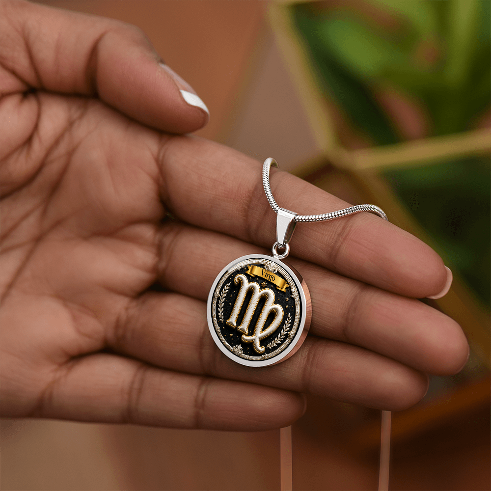 Virgo Zodiac Sign - Custom Craft Necklace