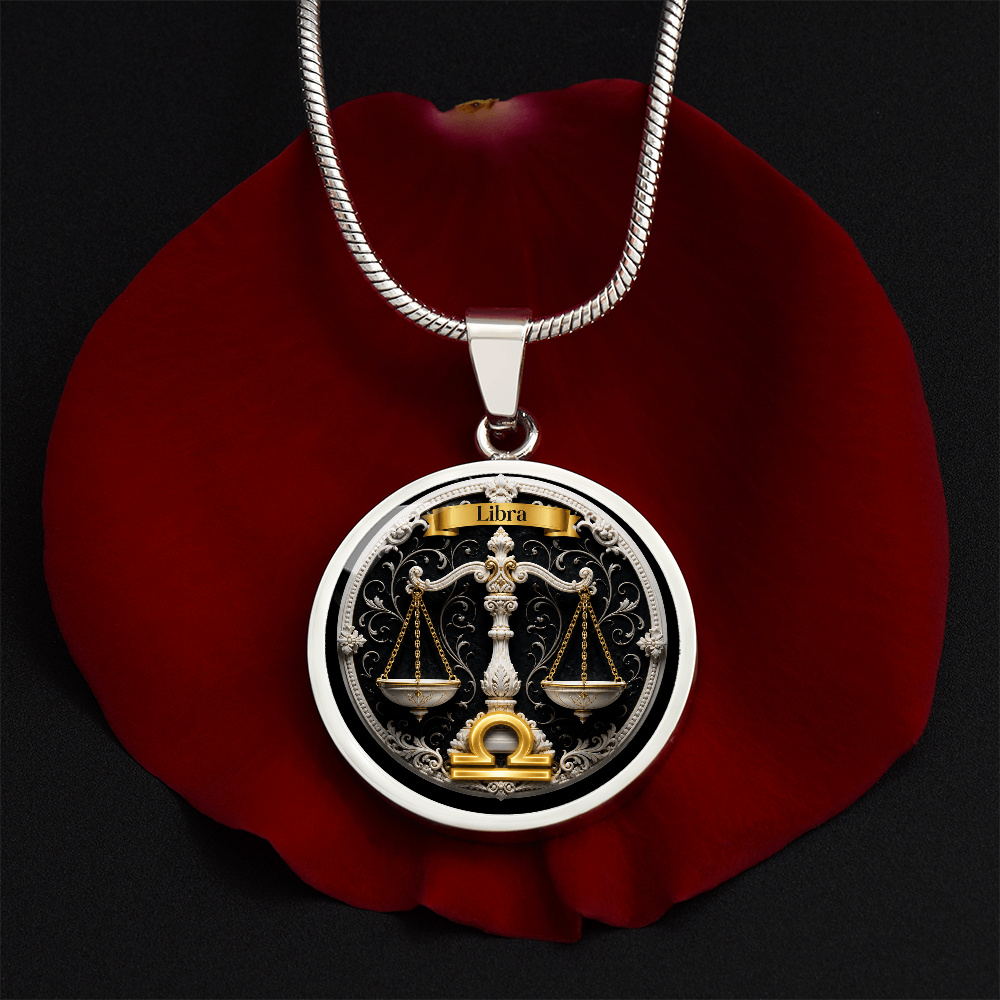 Libra Zodiac Sign- Custom Craft Necklace