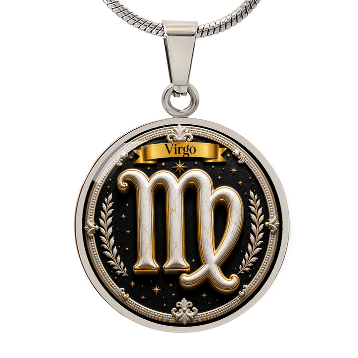 Virgo Zodiac Sign - Custom Craft Necklace