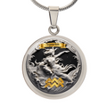 Aquarius Zodiac Signs - Custom Crafted Necklace ShineOn Fulfillment