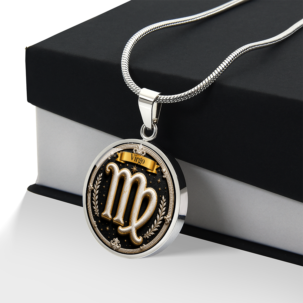 Virgo Zodiac Sign - Custom Craft Necklace