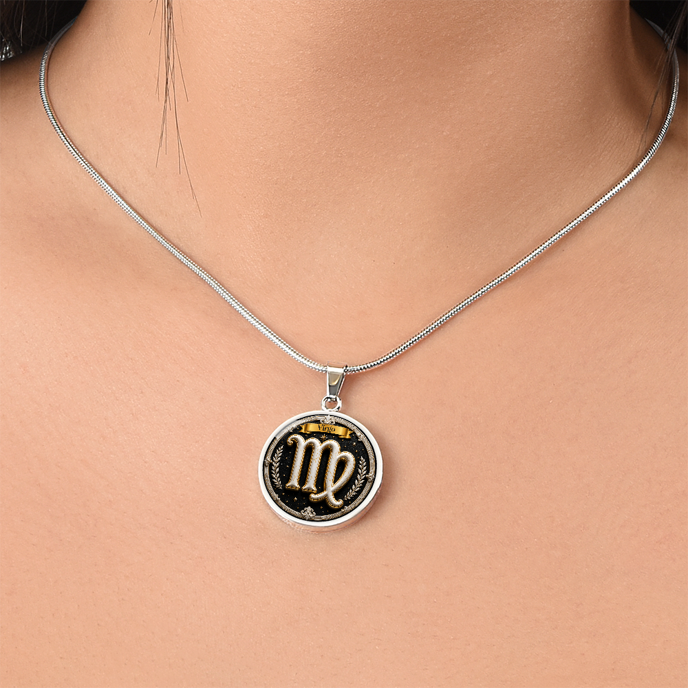Virgo Zodiac Sign - Custom Craft Necklace