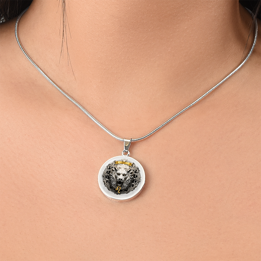 Leo Zodiac Sign - Custom Crafted Necklace ShineOn Fulfillment