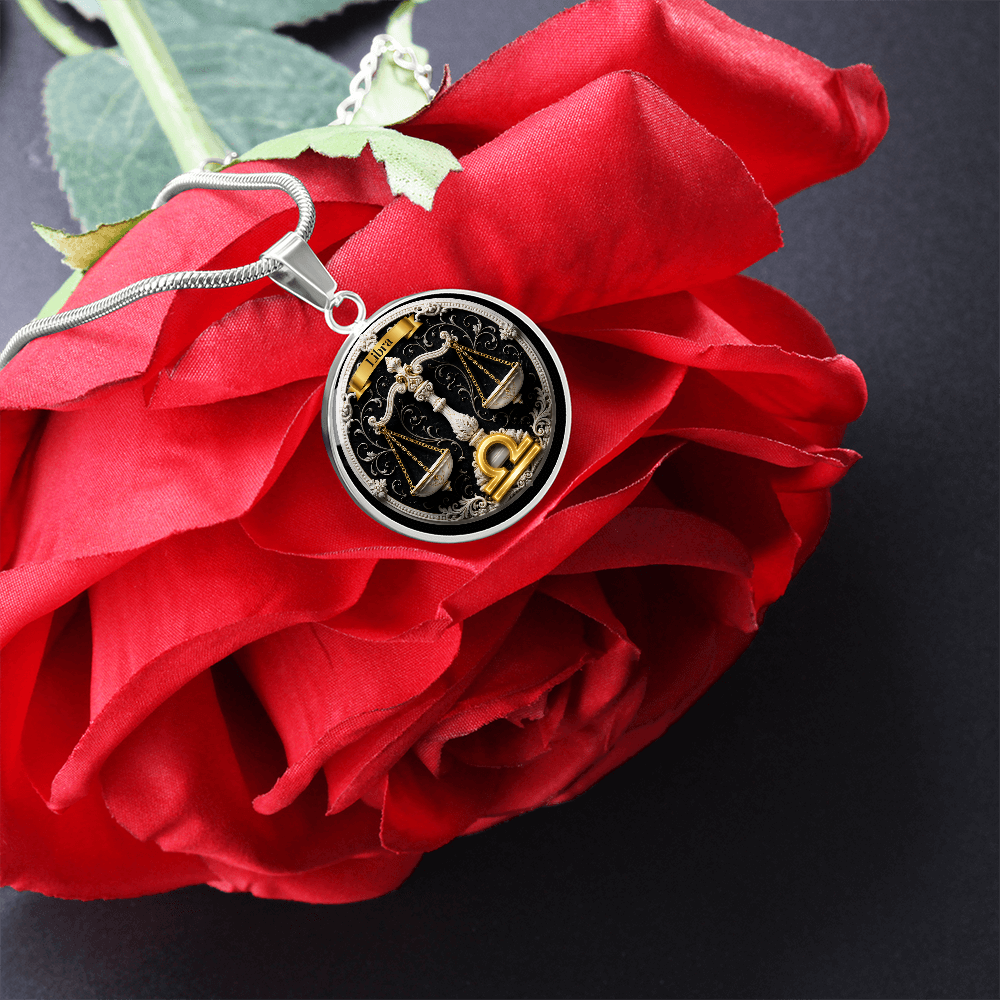 Libra Zodiac Sign- Custom Craft Necklace