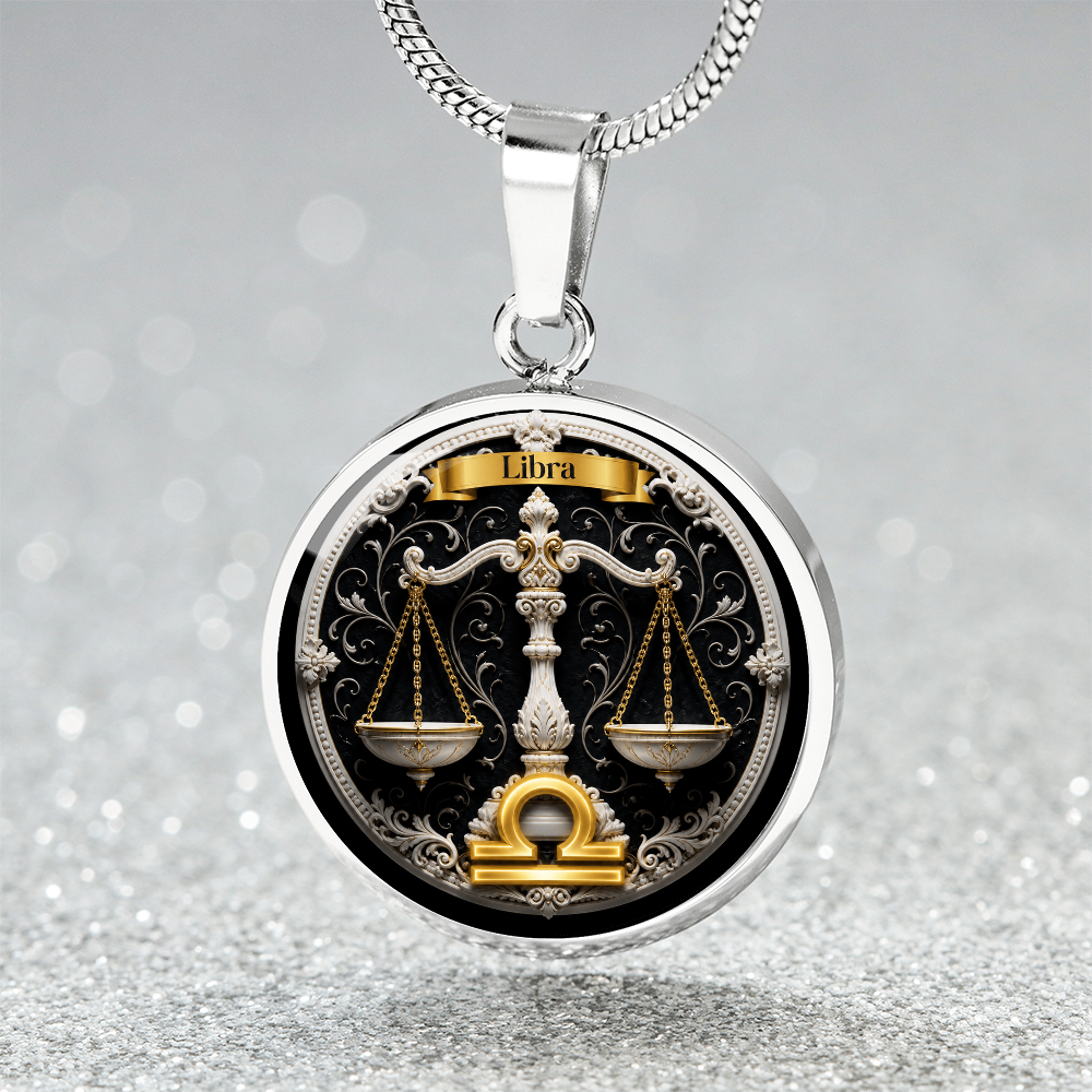 Libra Zodiac Sign- Custom Craft Necklace