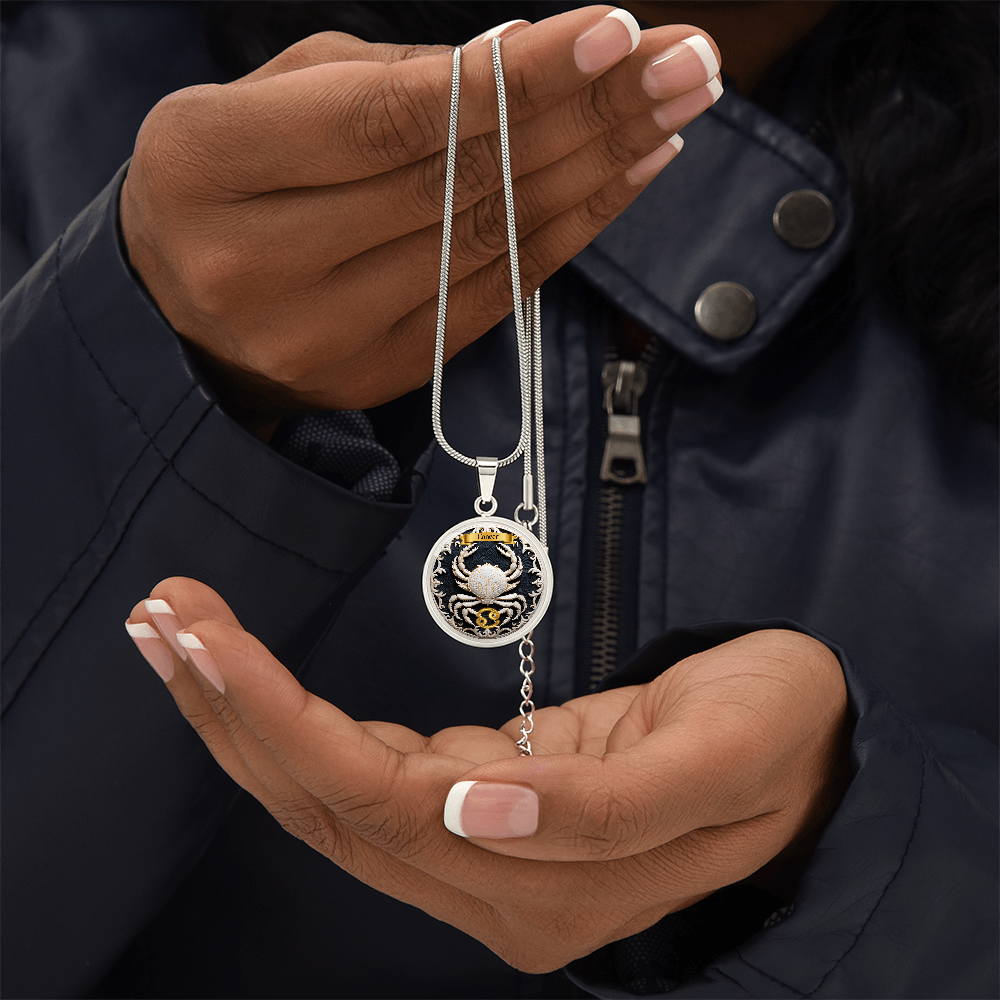 Cancer Zodiac Sign - Custom Crated Necklace ShineOn Fulfillment