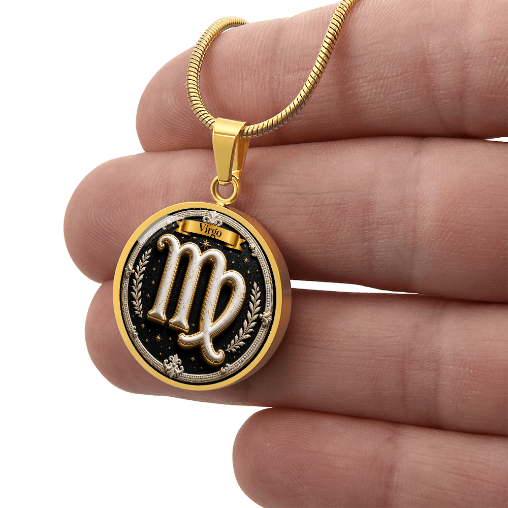 Virgo Zodiac Sign - Custom Craft Necklace