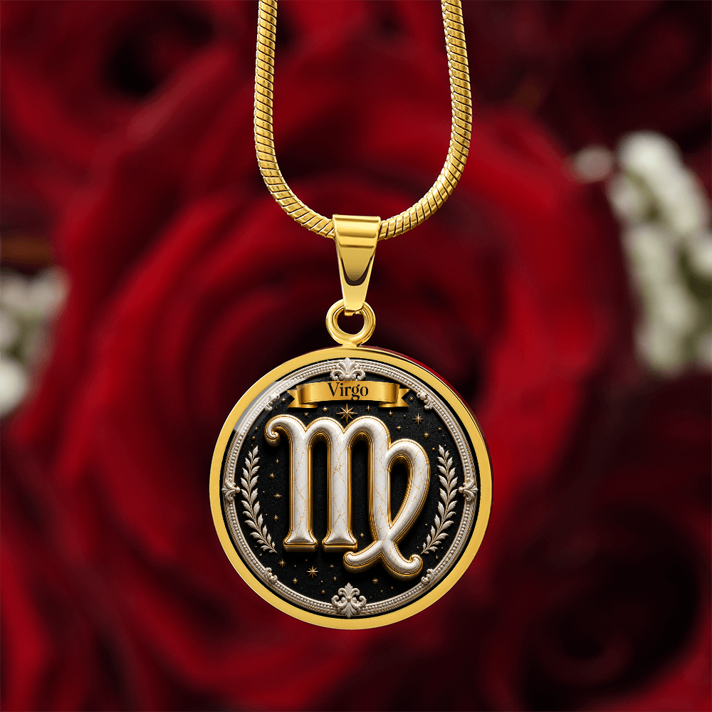 Virgo Zodiac Sign - Custom Craft Necklace