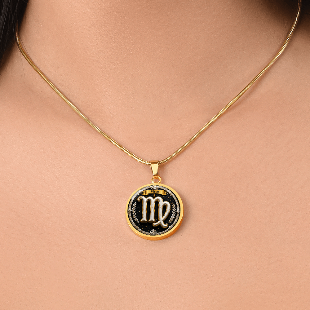 Virgo Zodiac Sign - Custom Craft Necklace