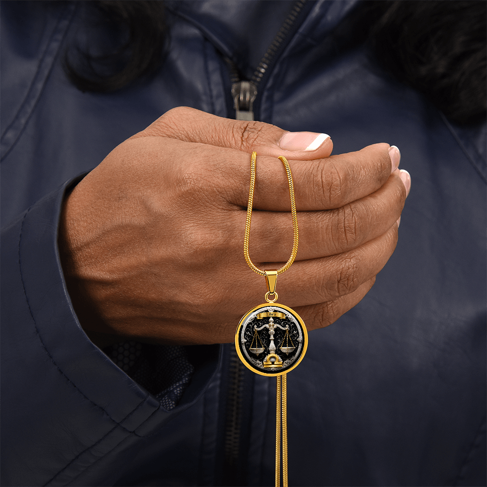 Libra Zodiac Sign- Custom Craft Necklace