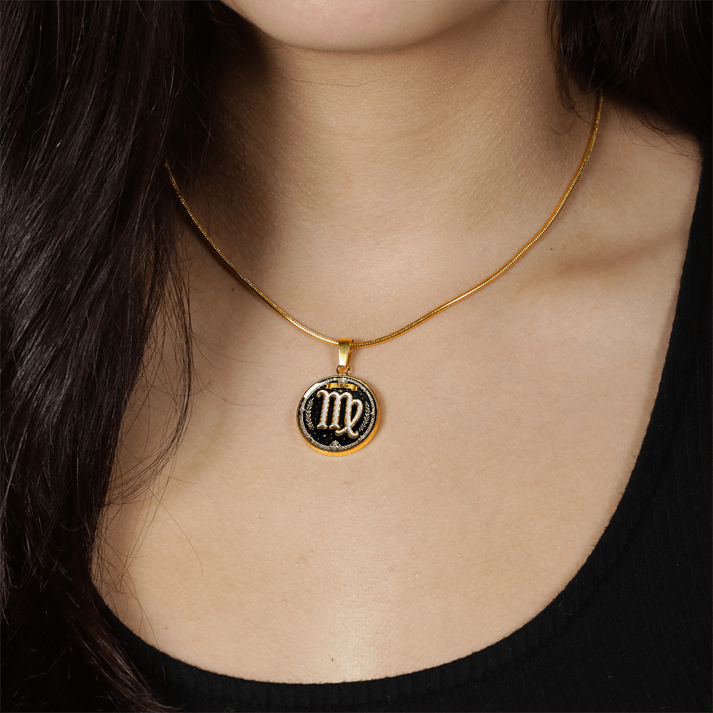 Virgo Zodiac Sign - Custom Craft Necklace
