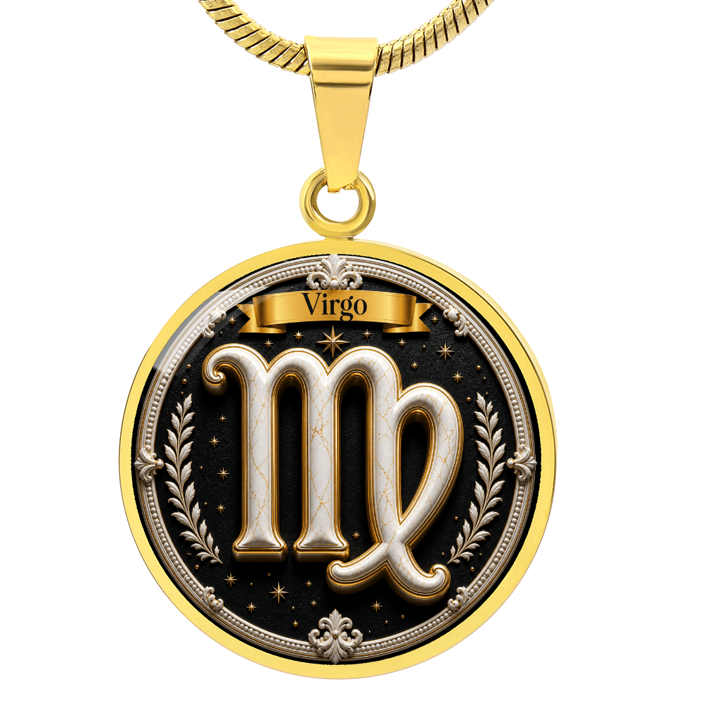 Virgo Zodiac Sign - Custom Craft Necklace
