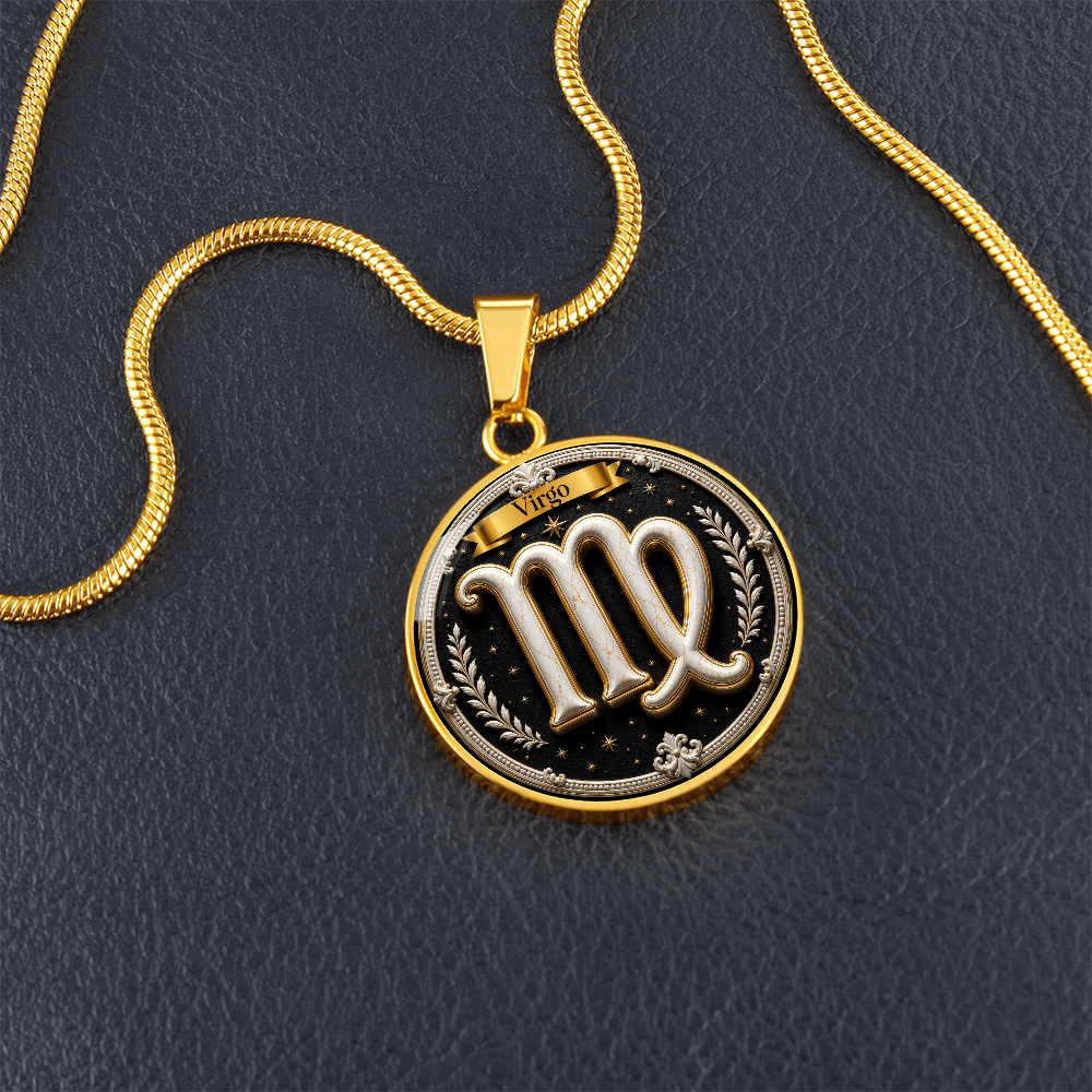 Virgo Zodiac Sign - Custom Craft Necklace