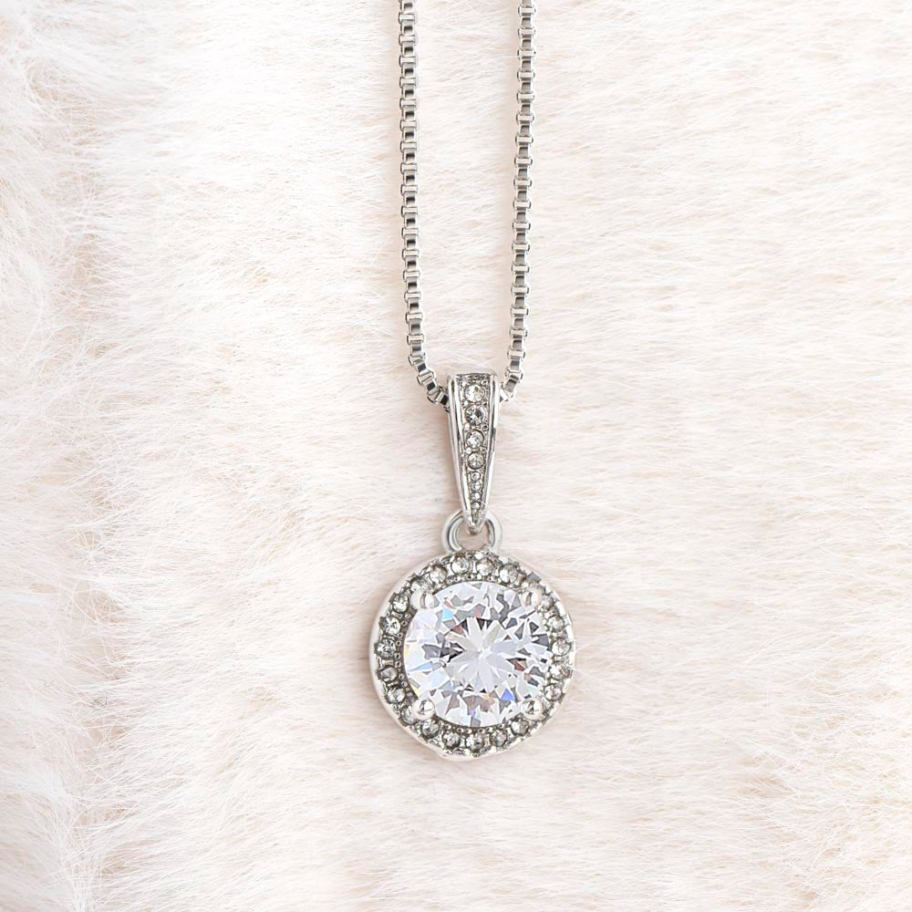 To The Best Sister - Dazzling Diamond Cut Necklace ShineOn Fulfillment