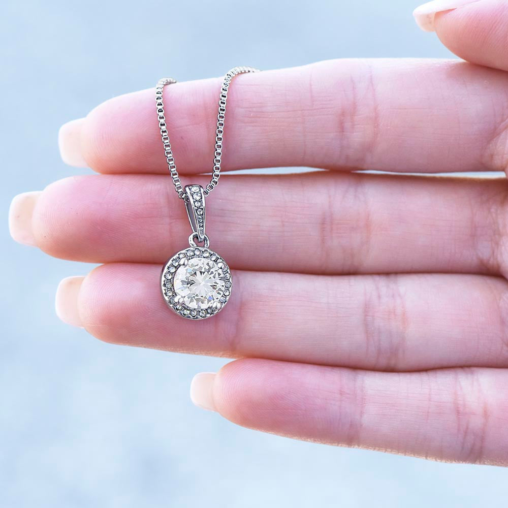 To The Best Sister - Dazzling Diamond Cut Necklace ShineOn Fulfillment