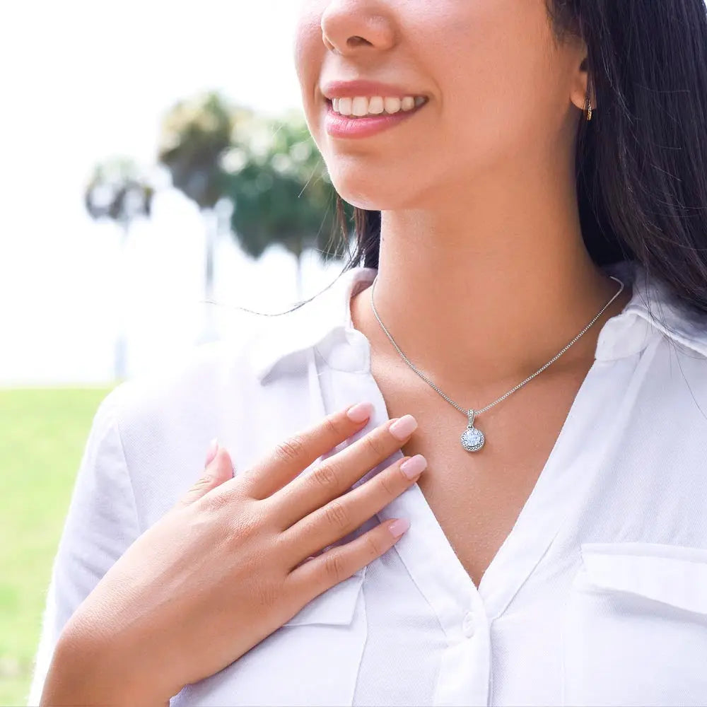 "My Soulmate"- Beautiful Diamond Cut Necklace ShineOn Fulfillment