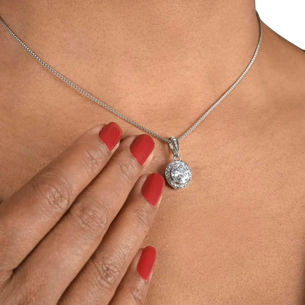 "My Soulmate"- Beautiful Diamond Cut Necklace ShineOn Fulfillment
