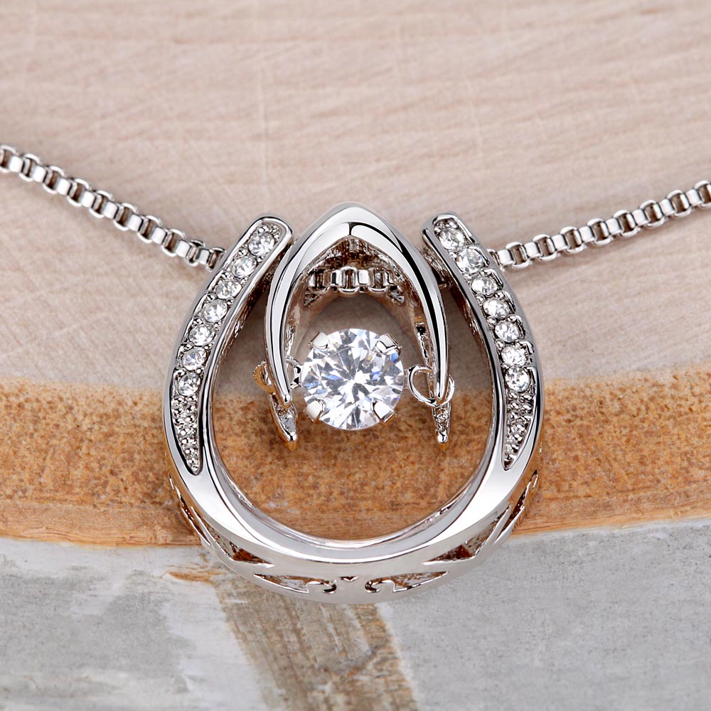 To My Soulmate - Crystal Diamond Cut Necklace ShineOn Fulfillment