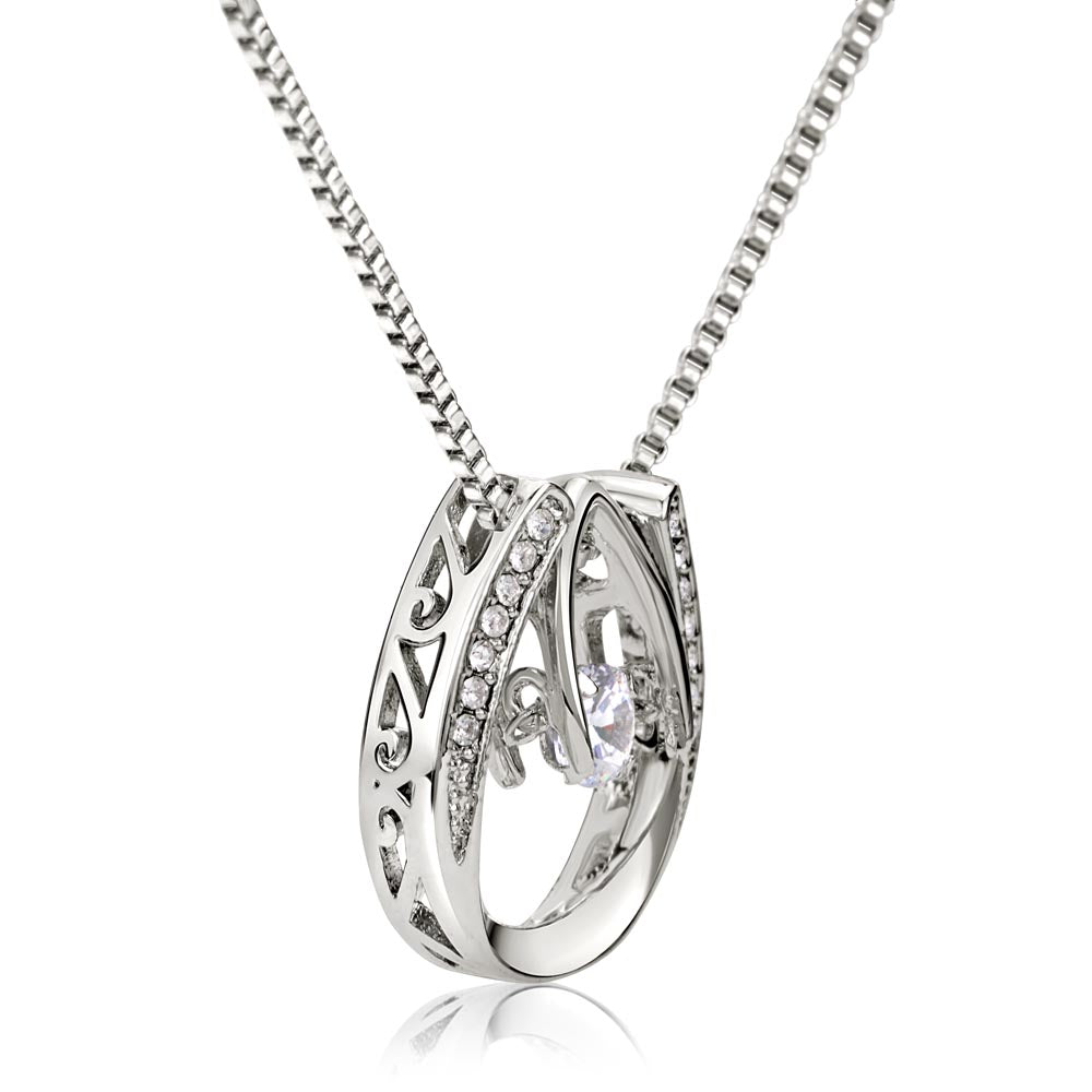 To My Soulmate - Crystal Diamond Cut Necklace ShineOn Fulfillment