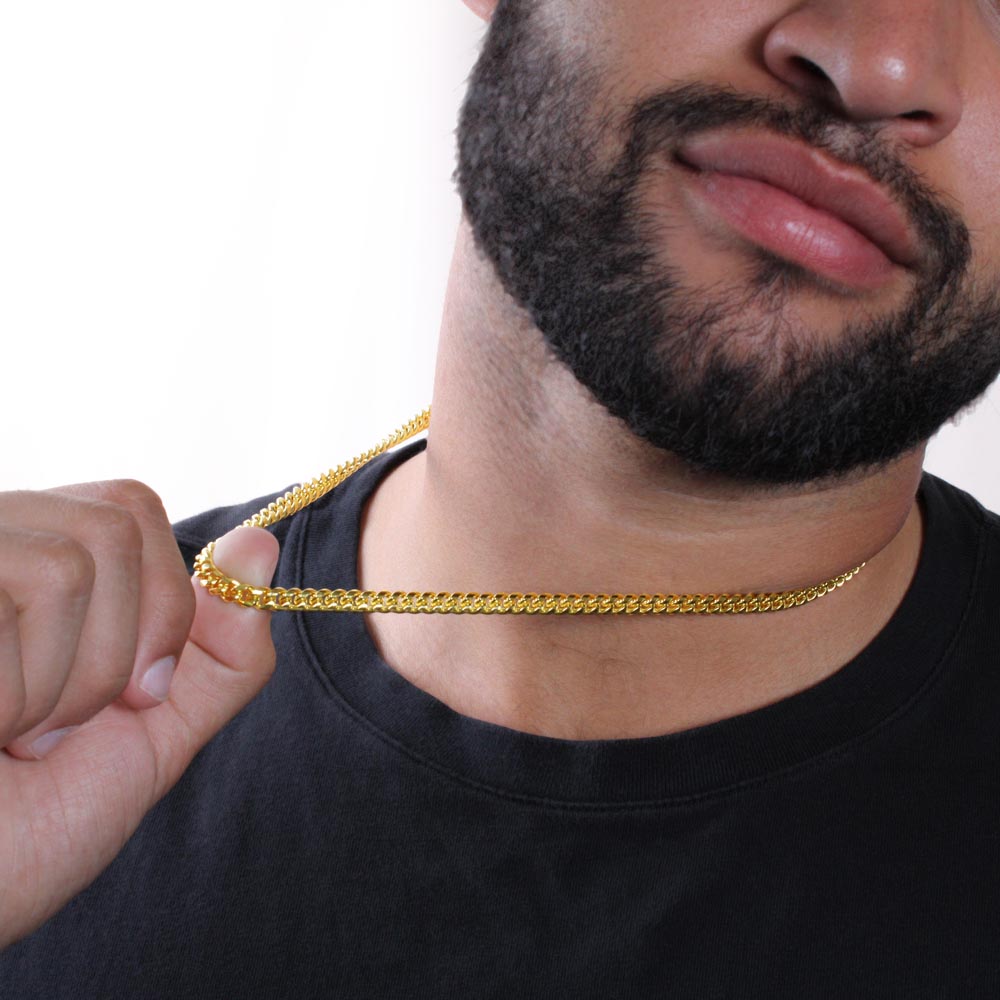 To My Amazing Dad- Cuban Link Chain ShineOn Fulfillment
