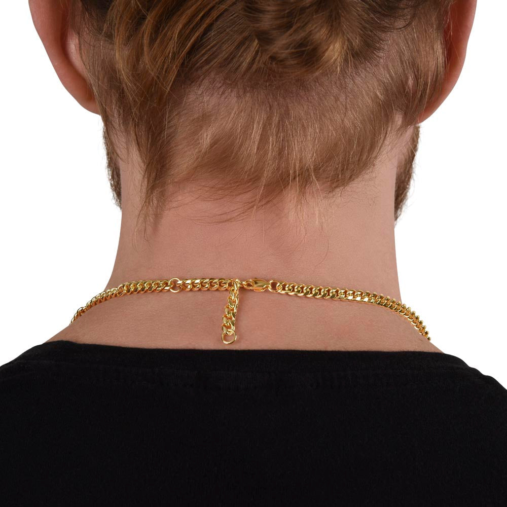 To My Amazing Dad- Cuban Link Chain ShineOn Fulfillment