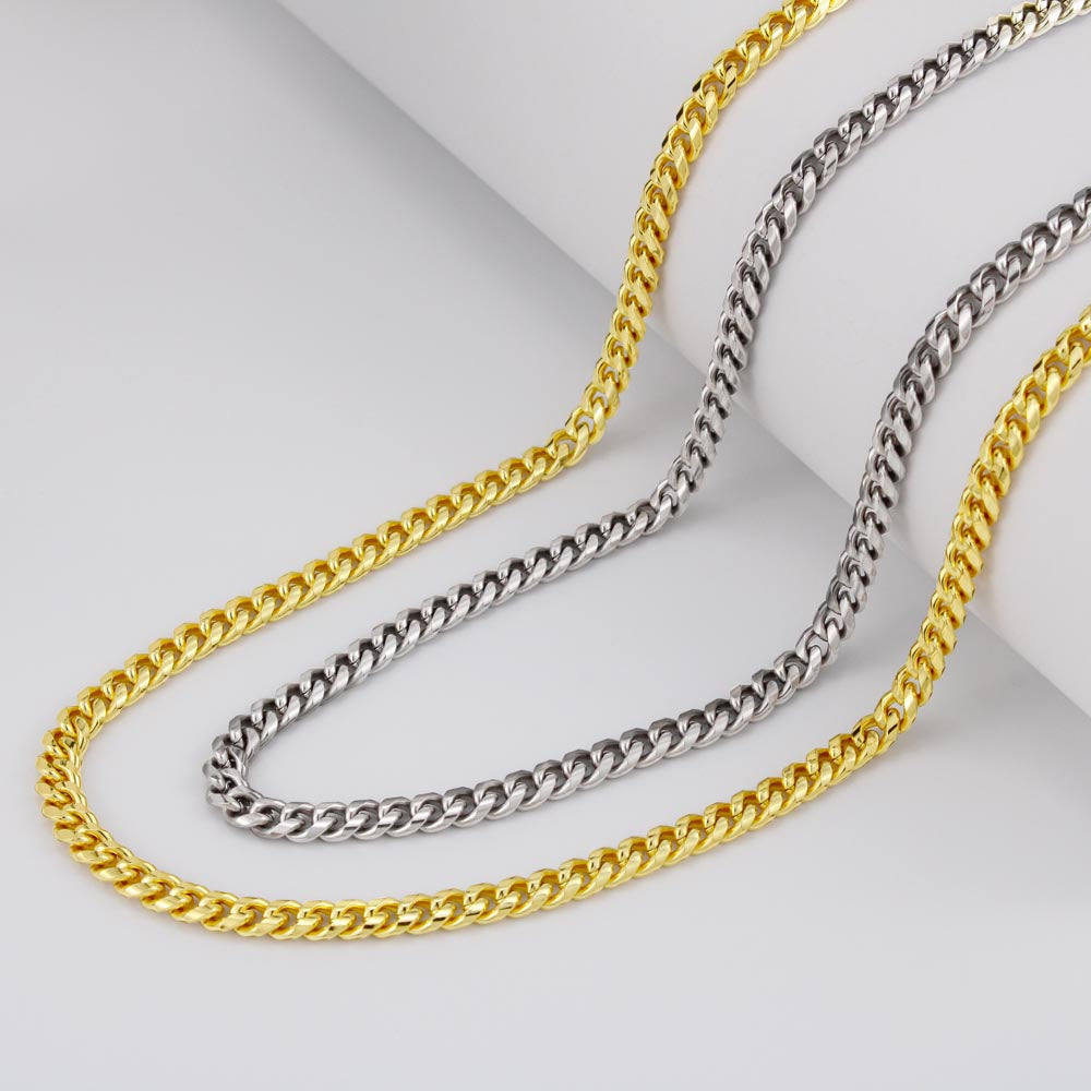 Powerful Spiritual Motivation- Cuban Link Chain ShineOn Fulfillment