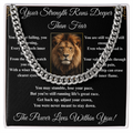 Powerful Spiritual Motivation- Cuban Link Chain ShineOn Fulfillment