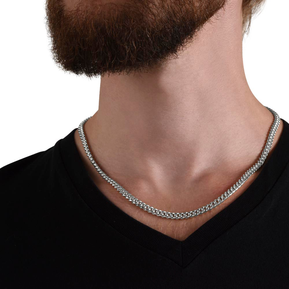 To My Amazing Dad- Cuban Link Chain ShineOn Fulfillment