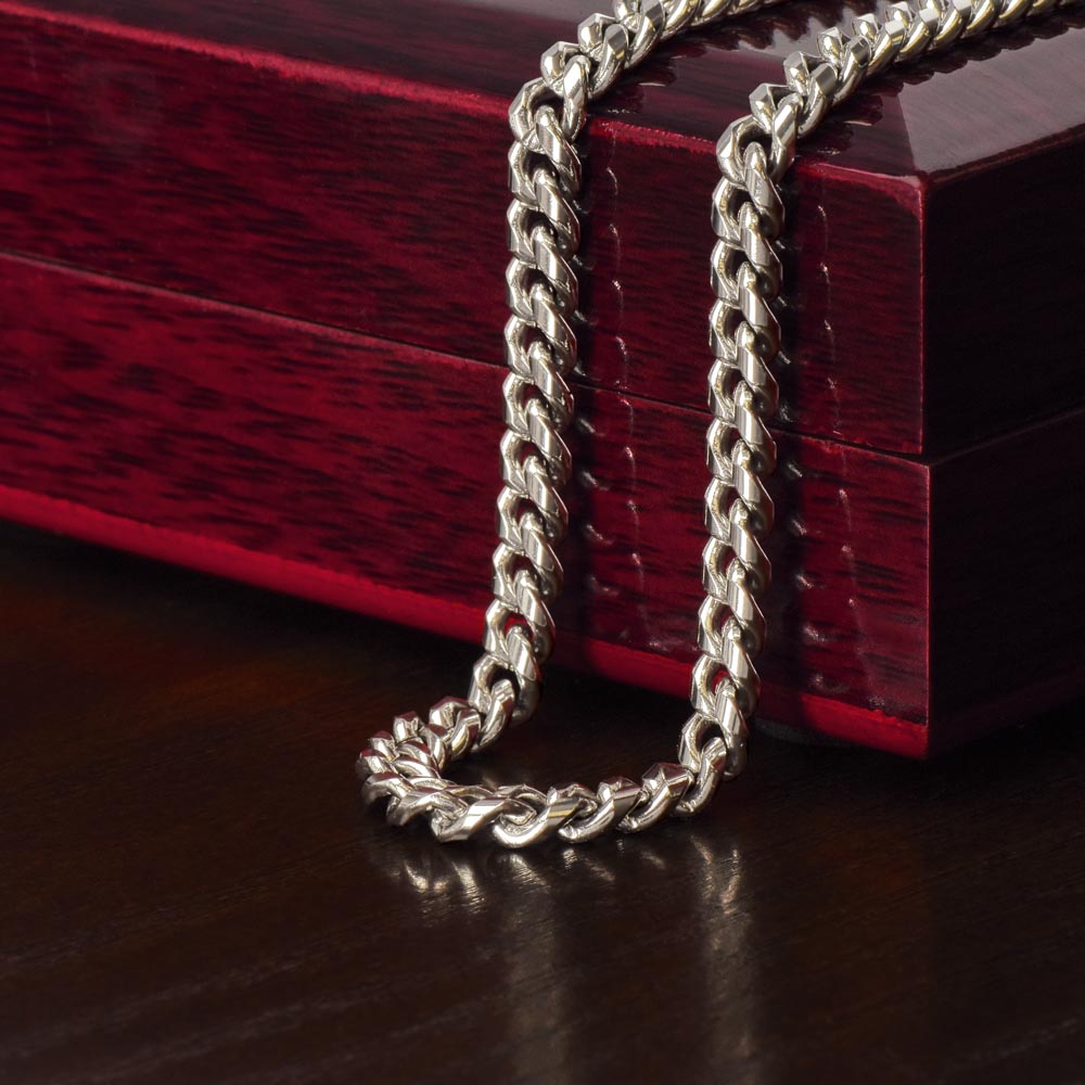 Powerful Spiritual Motivation- Cuban Link Chain ShineOn Fulfillment