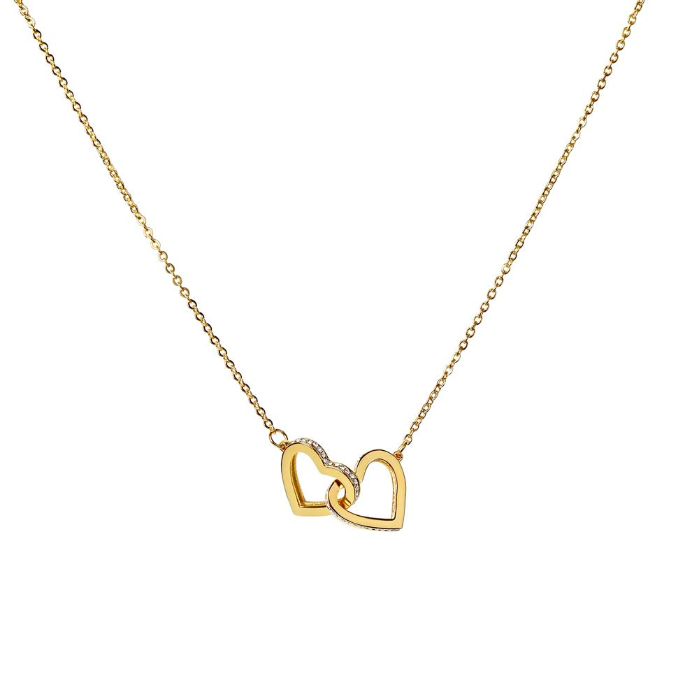 "To Everlasting Love" - Custom Crafted Connected Hearts Necklace ShineOn Fulfillment