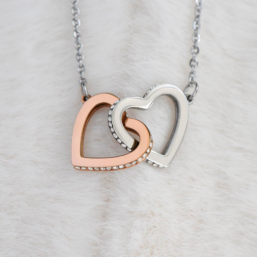 "To Everlasting Love" - Custom Crafted Connected Hearts Necklace ShineOn Fulfillment