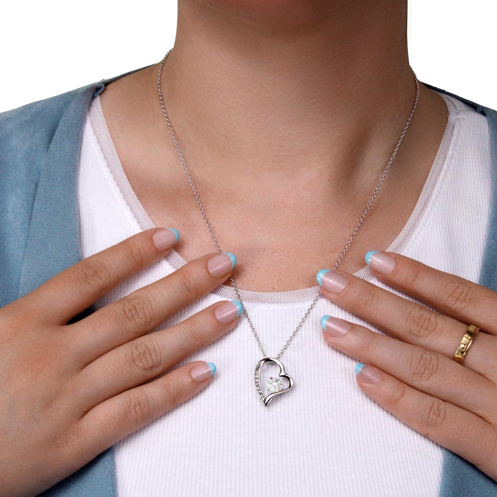Dazzling Forever Love Necklace (Non- Message Card) ShineOn Fulfillment
