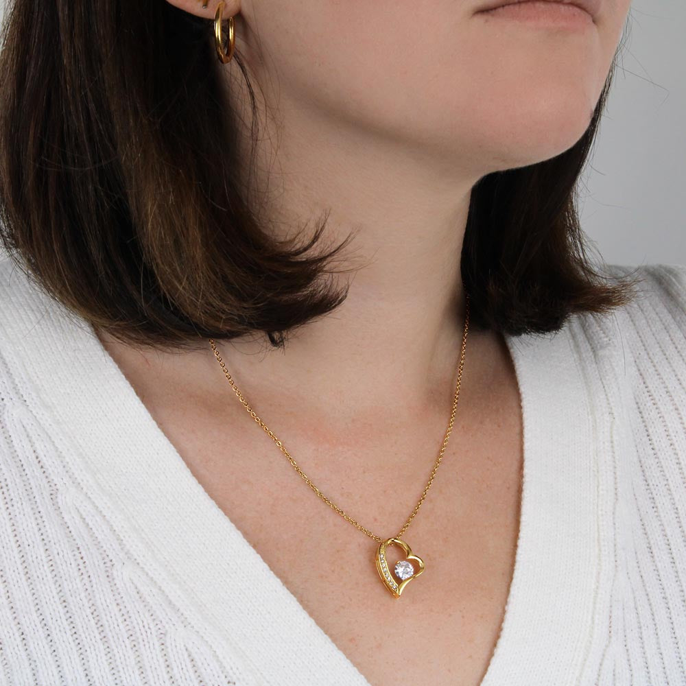 Dazzling Forever Love Necklace (Non- Message Card) ShineOn Fulfillment
