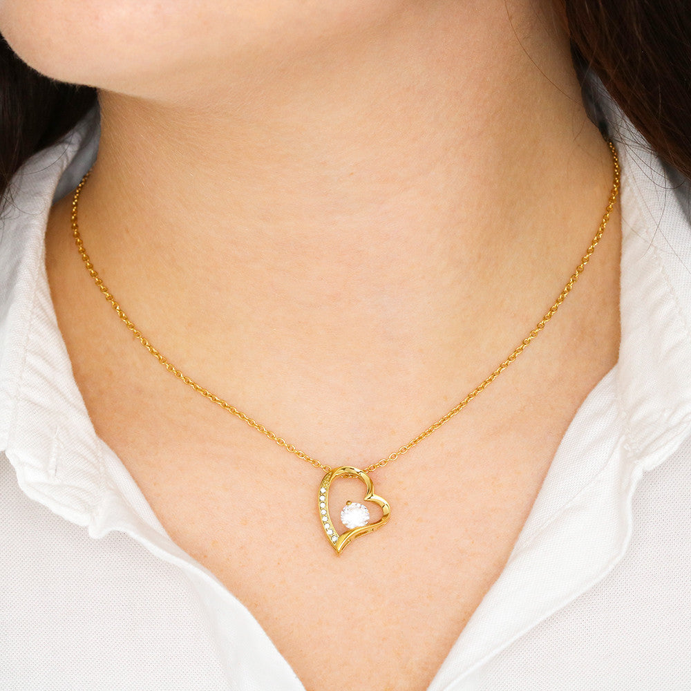 Dazzling Forever Love Necklace (Non- Message Card) ShineOn Fulfillment