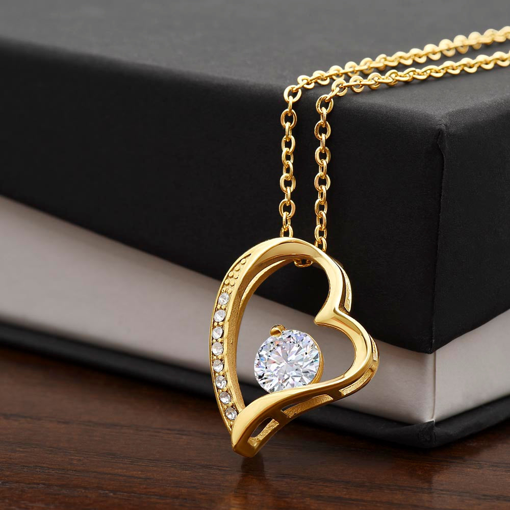 Dazzling Forever Love Necklace (Non- Message Card) ShineOn Fulfillment