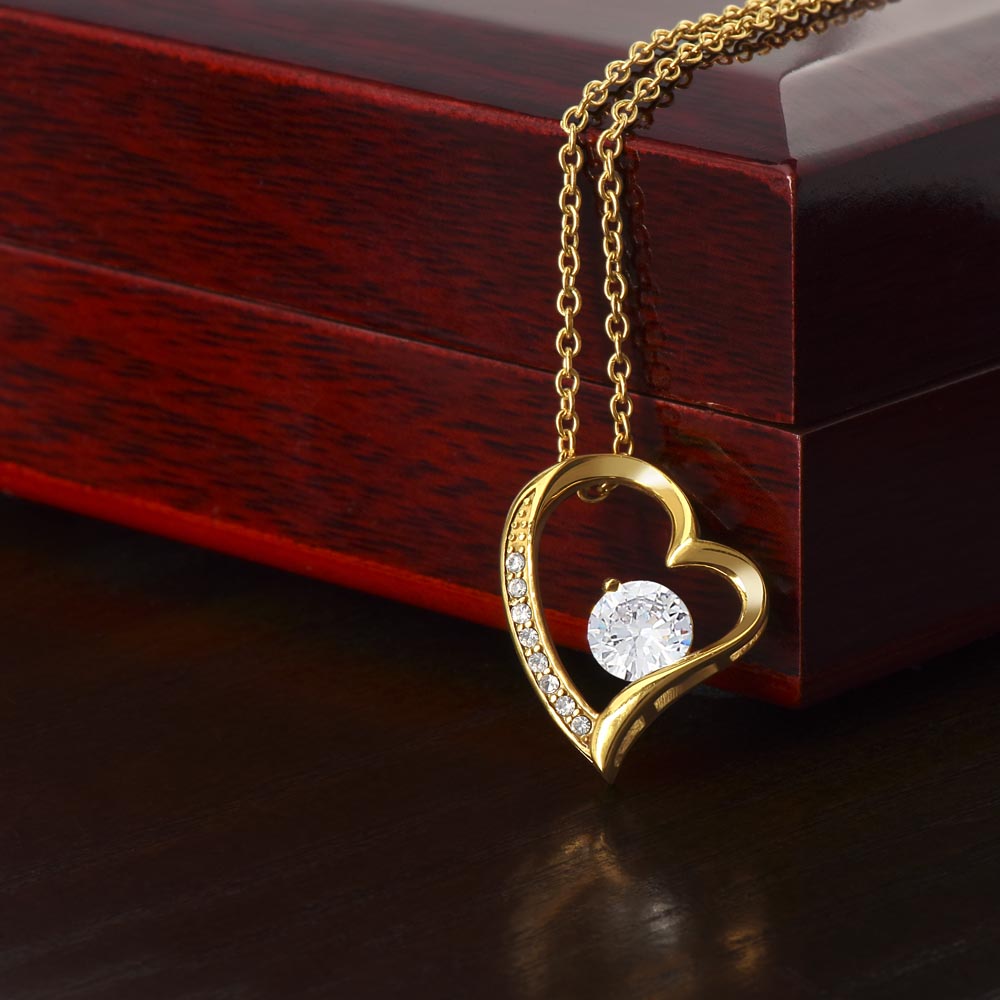 Dazzling Forever Love Necklace (Non- Message Card) ShineOn Fulfillment
