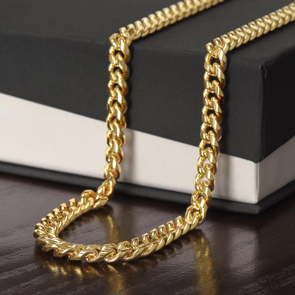 Classic Cuban Link Chain (Non- Message Card) ShineOn Fulfillment