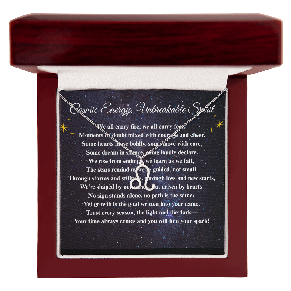 Spiritual Motivation Zodiac Sign - Symbol Necklace ShineOn Fulfillment