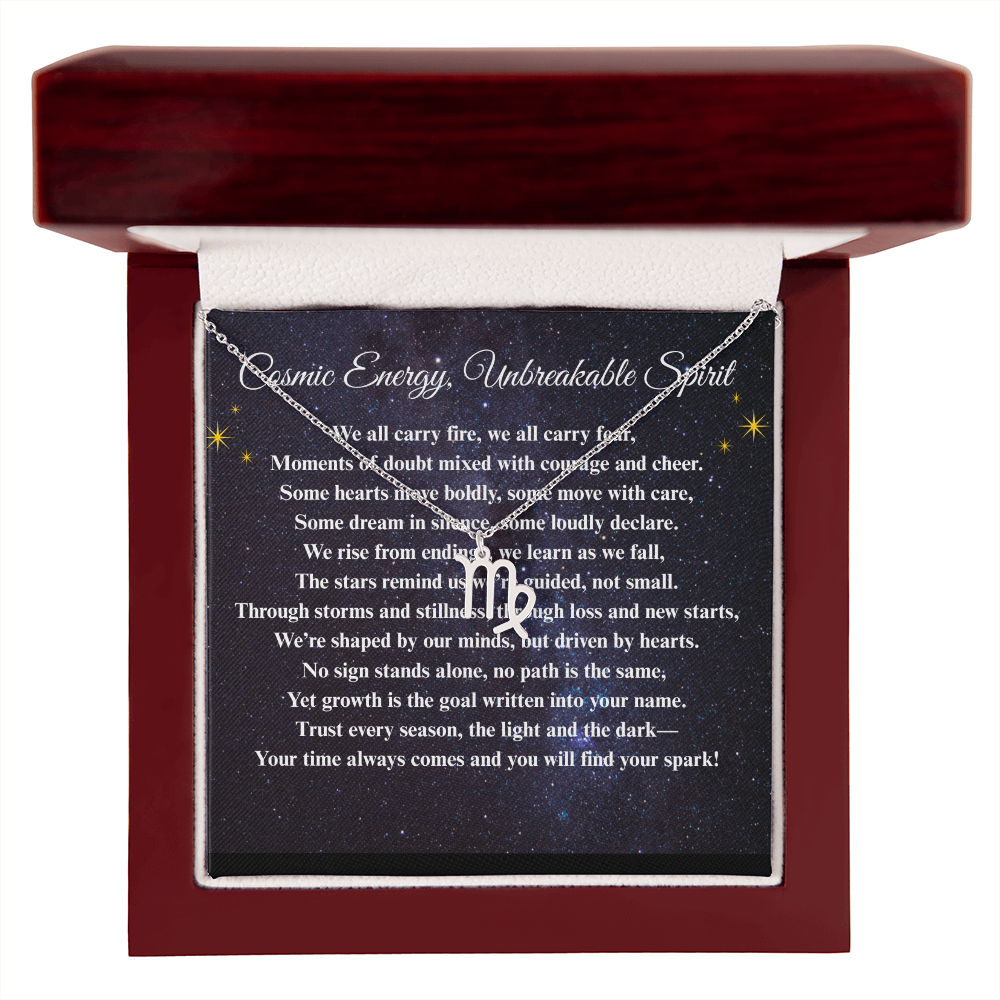 Spiritual Motivation Zodiac Sign - Symbol Necklace ShineOn Fulfillment