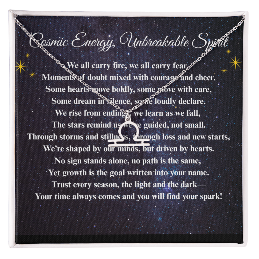 Spiritual Motivation Zodiac Sign - Symbol Necklace ShineOn Fulfillment