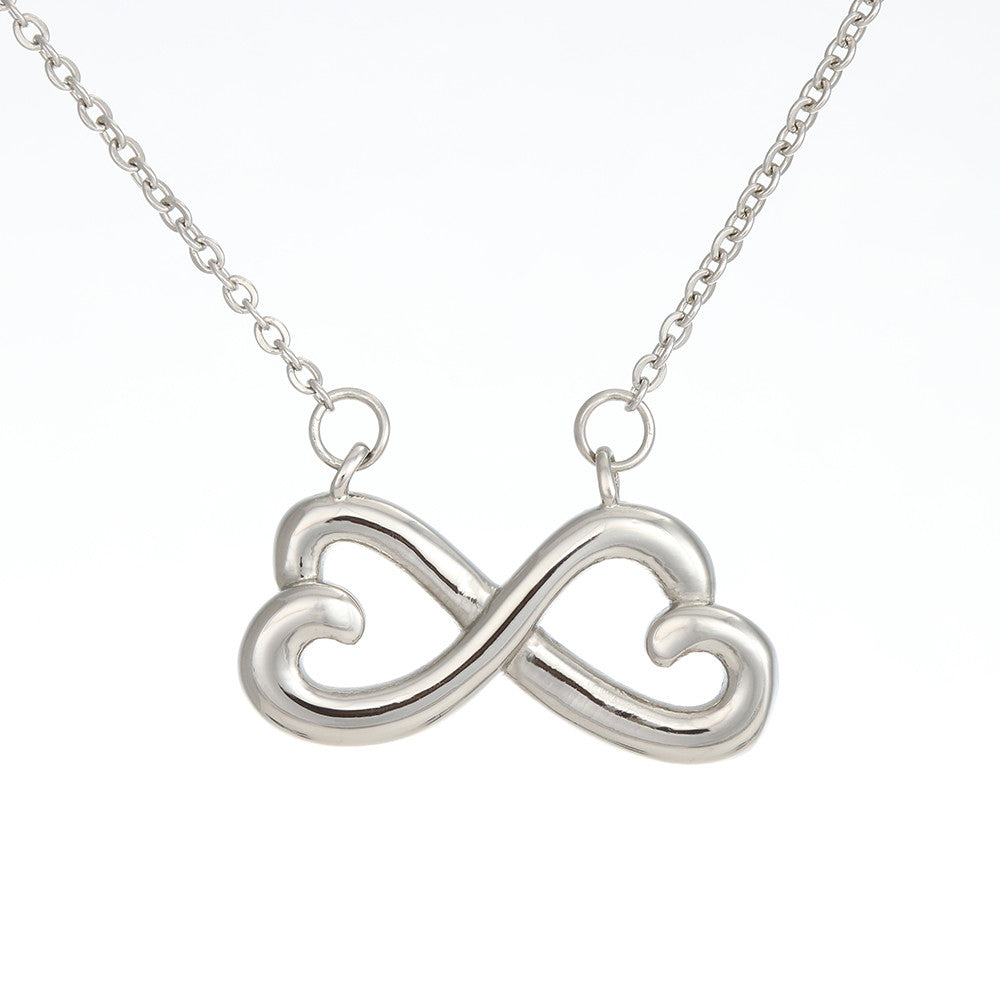 "My Best Friend" - Looped Hearts Necklace ShineOn Fulfillment