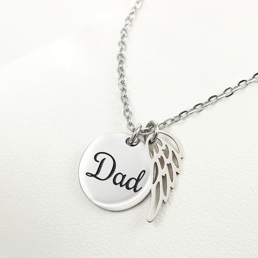 To My Amazing Dad - Custom Engraved Necklace ShineOn Fulfillment