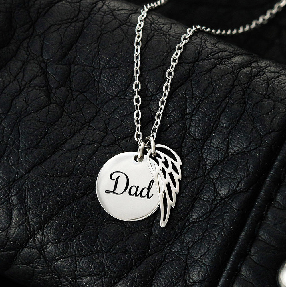 To My Amazing Dad - Custom Engraved Necklace ShineOn Fulfillment