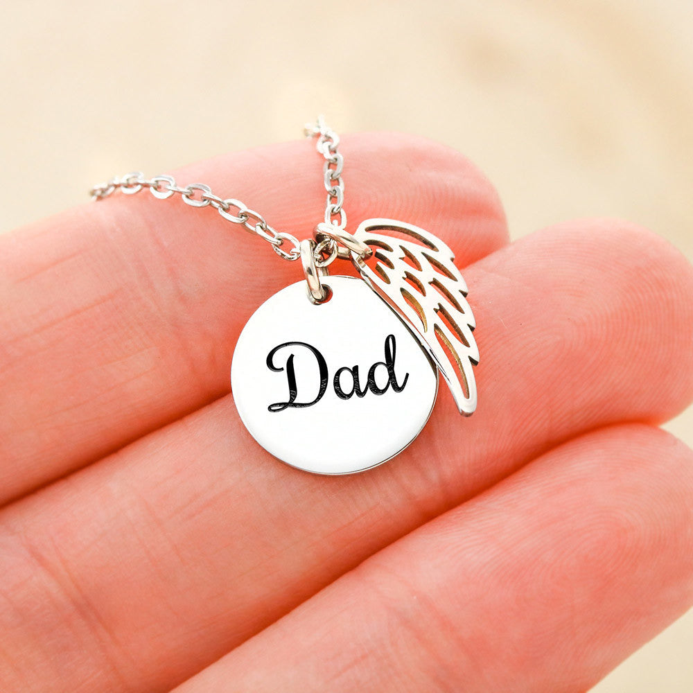 To My Amazing Dad - Custom Engraved Necklace ShineOn Fulfillment