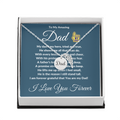 To My Amazing Dad - Custom Engraved Necklace ShineOn Fulfillment